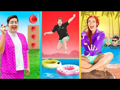 WE PLAYED THE MOST VIRAL TIKTOK GAMES - SUMMER CHALLENGES
