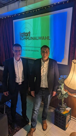 Christof Herbert | Was für eine tolle Überraschung bei meiner Infoveranstaltung in Windshausen! Ich bin dort beim „Tatort Kommunalpolitik“ gelandet. Warum?... | Instagram