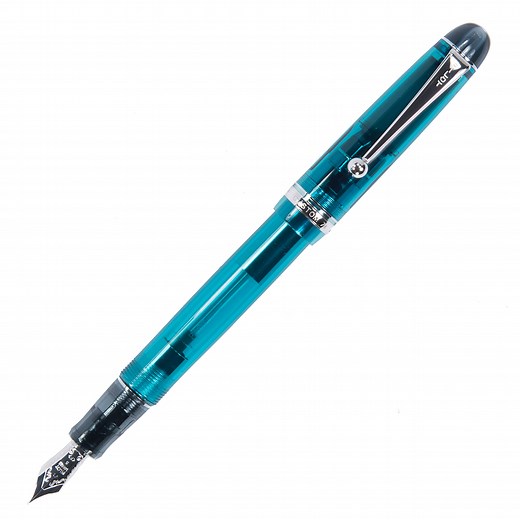 Pilot Custom 74 Fountain Pen - Teal - The Goulet Pen Company