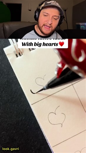 David Ralph Rubino on Instagram: "How to draw abcs in hearts"