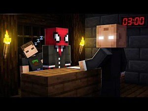 NEDEN Gece 3'te Otelde Çalıştık? - Minecraft