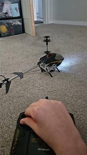 rc helicopter idle