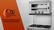 How to Range Mount a CPG Salamander Video | WebstaurantStore