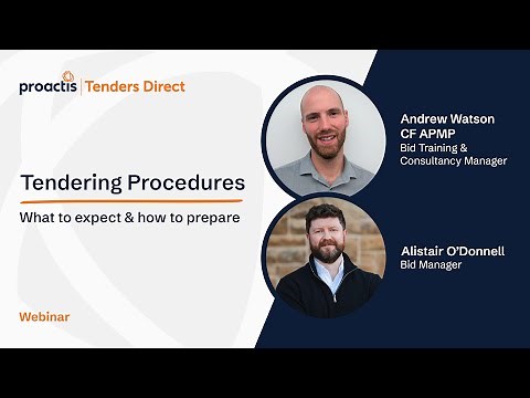 Tendering Procedures, Part 1: What to Expect & How to Prepare | Tenders Direct