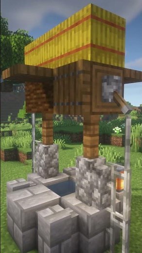 How To Build A Cool Minecraft Well Fast