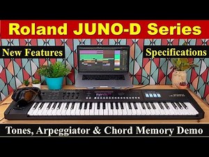 New Roland JUNO-D Series Keyboards 2024 || New Features || Specs || Tones Demo || New Roland JUNO-D6