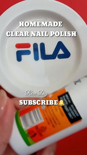 DIY Clear Nail Polish Tutorial at Home