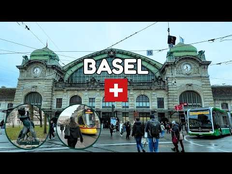 🇨🇭Basel City Walk 2026 | Complete Walking Tour in 4K| ‪@SchengenCityWalks‬ #switzerland 🇨🇭