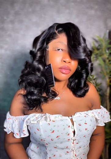 14” SDD Wavy Bounce with 7x5 Closure Style