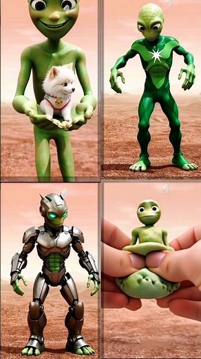 Green Alien Dance | El Chombo - Dame Tu Cosita feat. - Yeşil Uzaylı Dansı#yeşiluzaylı #damelagomita