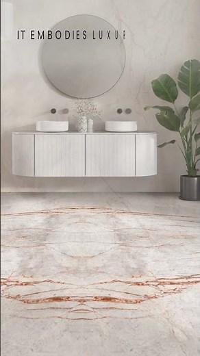 Experience the serene allure of Appenino Grigio marble