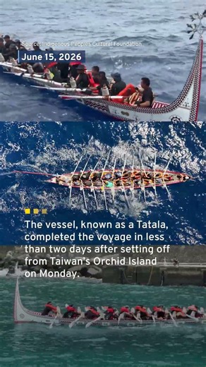 Indigenous Taiwanese Canoe Completes Historic Voyage