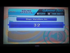 Super Smash Bros. Brawl All Failure Sounds in Warioware Inc.