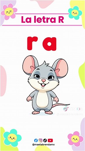 Aprende la letra R y sus sílabas con diversión