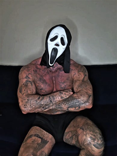 Ghostface Mask & Tattoo Art | Scream Movie Fan
