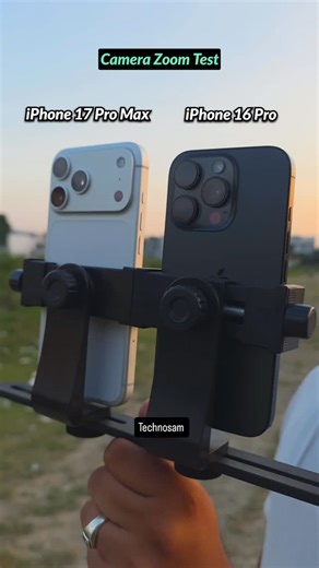 1.2K views · 95 reactions | iPhone 16 Pro VS iPhone 17 Pro Max Camera Zoom Comparison | Sam Khan | Facebook