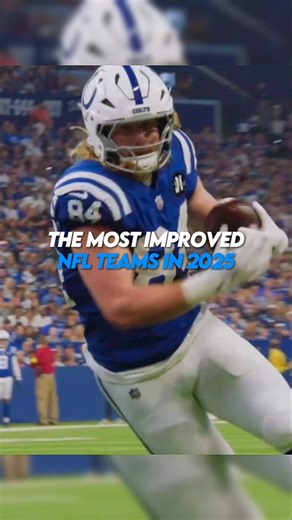 The Most Improved NFL Teams In 2025 #shorts #nfl