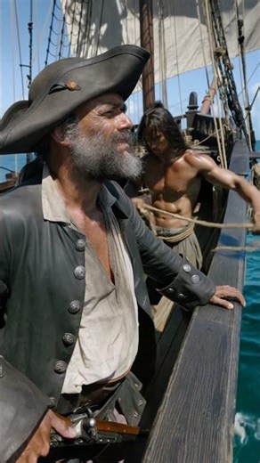 Caribbean Pirates Watch the Seas (c. 1690): Golden Age of Piracy #history #pirates #caribbean #war