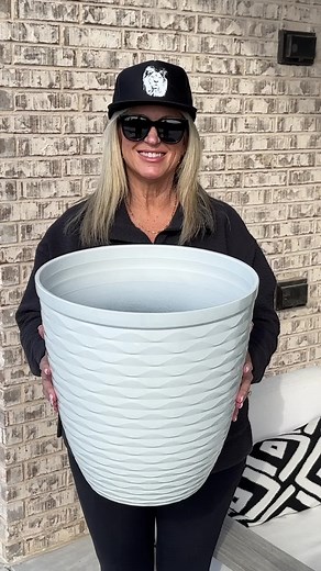 DIY Floral Water Fountain from Walmart Pot