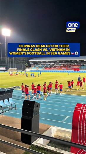 HER-STORY ON THE LINE 🇵🇭⚽ The Filipinas are all set to rewrite history for Philippine football as they try to win the gold medal against Vietnam in the Finals match of the women's football event at the SEA Games 2025 Thailand! | via Luisa Morales/POC Media Pool #2025SEAGames #SEAGames #TibayAtTatag #SEAGames33 #SEAGamesThailand #SEAGames2025 | One Sports