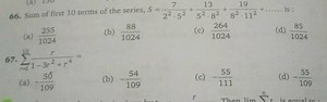 67 question sequance and series... | Filo