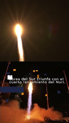 🚀🇰🇷 Explosión tecnológica | El cohete Nuri lanza 13 satélites y rompe todos los pronósticos