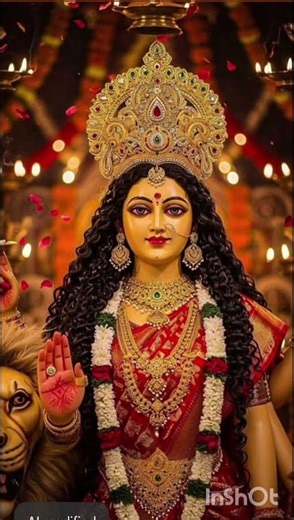 Jai Ambe Gauri #jaimatadi #bhaktivibes #shortvideo #shortfeed