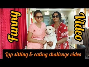 The Hilarious Lap Sitting & Eating Challenge