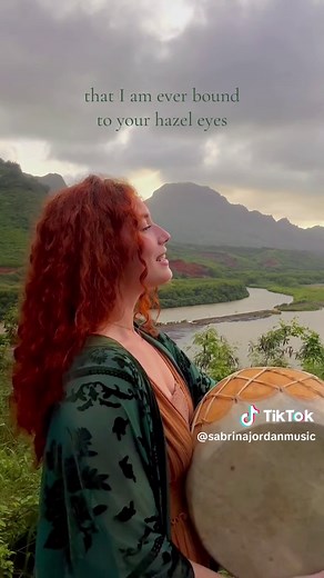 Celtic Song About Hazel Eyes by Sabrina Jordan