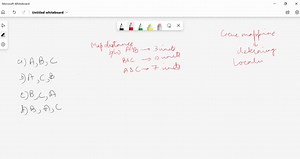 SOLVED:The map distance between genes A and B is 3 units, between B and C is 10 units and between C and A is 7 units. The order of the genes in a linkage map constructed on the above data would perhaps be (a) A, B, C (b) A, C, B (c) B, C, A (d) B, A, C