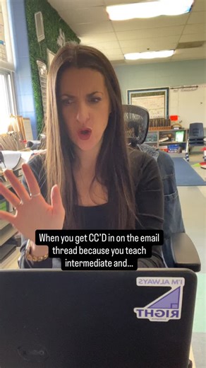 Miss. Clarke on Instagram: "Intermediate Teacher Life!!! You teach the oldest kids so suddenly your class is in charge of stacking chairs, moving furniture, running events, solving world peace… like hello?? I’m just trying to get through my math lesson 😜😂😂😂 #teachermeme #intermediateteachers #grade7 #grade8"