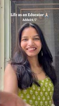 Life as an Educator in Adda24/7🧿 #adda247 #minivlog #teacher #beauty #clothing #suit #makeup #grwm