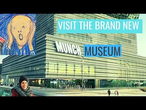 Inside the new Munch Museum 4K 🇳🇴Oslo,Norway