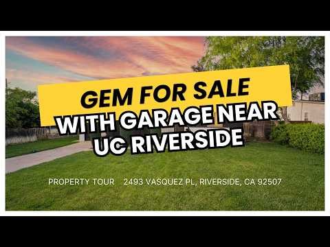 Gem For Sale Near UC Riverside | Big Backyard For Home Addition + ADU