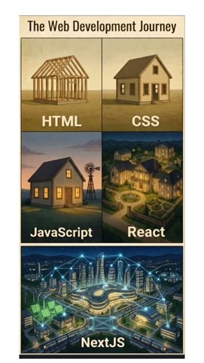 web development journey 🙄🙄 #html #css #javascript #react #nodejs #webdevelopment #journey