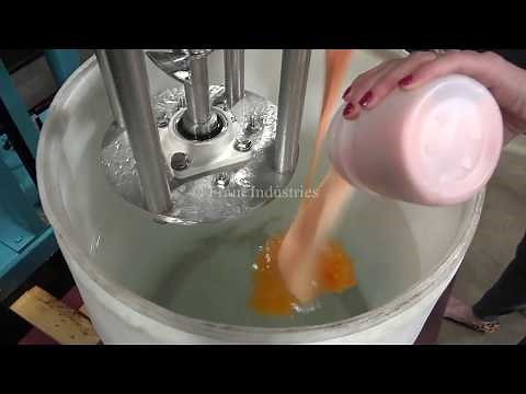 Silverson High Speed High Shear Drop- In- Container Batch Mixer Demonstration
