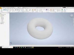 Autodesk Inventor - Donut Tutorial
