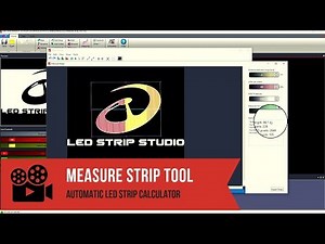 Measure Strip Tool - LED pixel mapping software