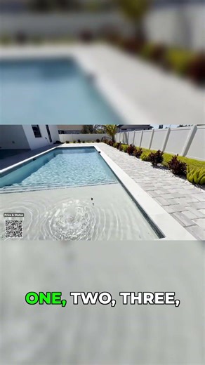Dive Into Luxury: Look at the Pool Area! Watch Long Form Video #capecoral #poolhome #newconstruction