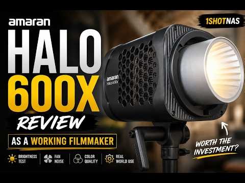 Amaran Halo 600X Review From a Working Filmmaker