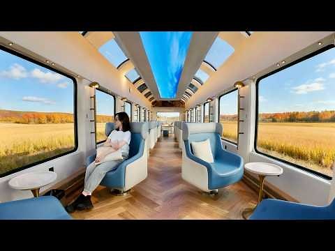 China’s Newest Panoramic Train to the End of the Great Wall: Beijing - Qinghuangdao 🇨🇳