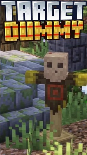 Scarecrow! - Target Dummy 1.21.1 #minecraft #modreview #minecrafttutorial