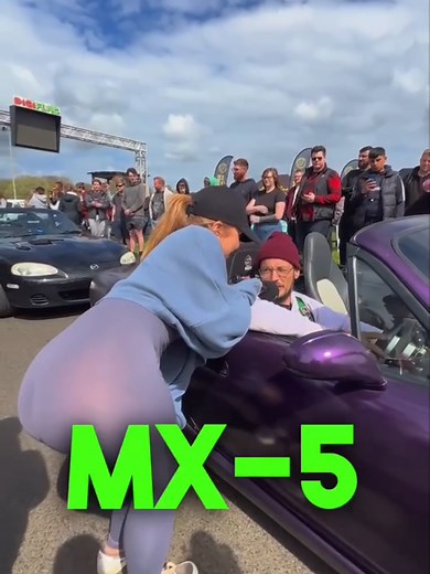 Supercharged MX-5 🤔 #bonnielocket #fyp #cartok #interviews #cars #car #carsoftiktok
