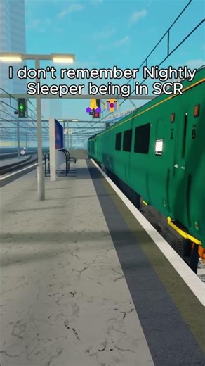 Nightly Sleeper in SCR? #scr #train #stepfordcountyrailway #RobloxSCR