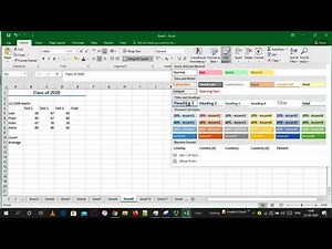 Unit 4 4 Entering data into Excel