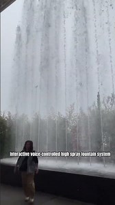 Interactive Sound-Activated Straight-Tube Stainless Steel Fountain Effects for Pools#Straight tube