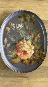 4.4K views · 1.2K reactions | Todays mini diy vlog we’re gonna make over this thrifted tray with cottage color paint and IOD. Oh and also finish some coat racks I have put off for months. Hopefully this inspires you to get those projects done #thriftstorefinds #jamirayvintage #frenchcountrystyle #thrifting #thriftflips | Jami Ray Vintage | Facebook