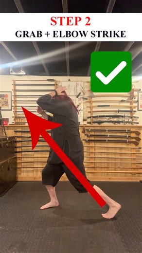 How To Do a BRUTAL ELBOW STRIKE ✅ #Shorts #Kickboxing #MMA