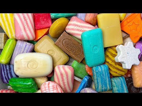 Soap box. Cutting different soap. Asmr soap (no talking)