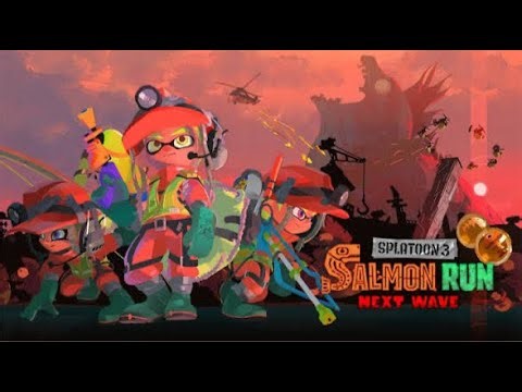Mario 5514; Splatoon 3 Salmon Run Big Run Livestream